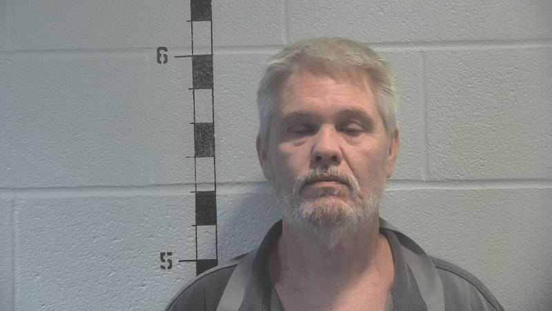 Booking photo of James Stewart