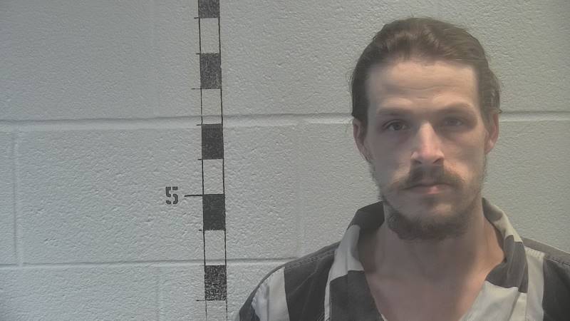 Booking photo of Nicholas Staley