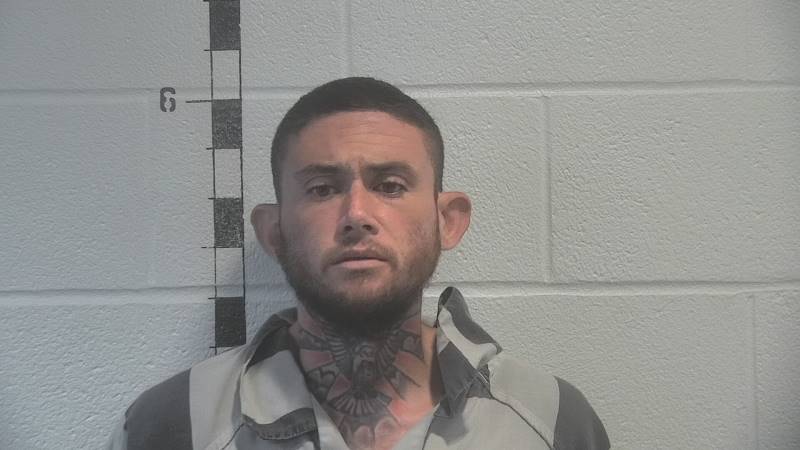 Booking photo of Dustin Bynum