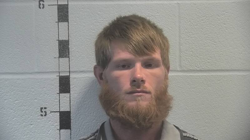 Booking photo of Jared Davis
