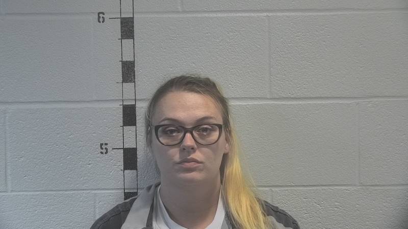 Booking photo of Jessica Stevenson