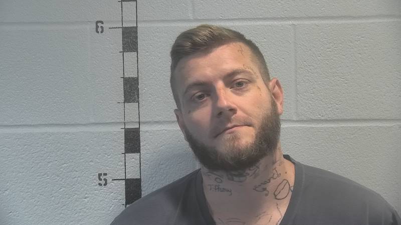 Booking photo of Robert Vaughn