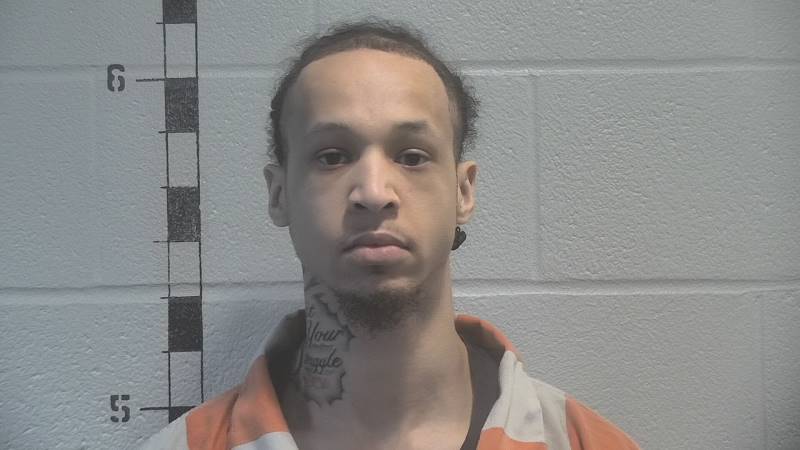 Booking photo of Jeremiah James