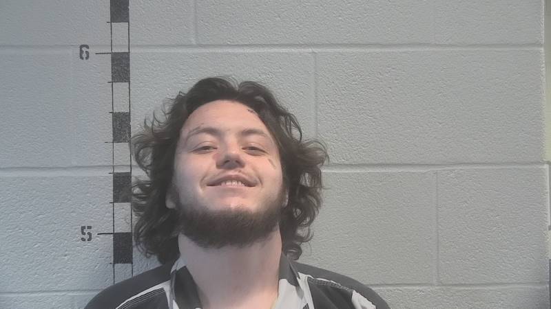 Booking photo of Talon Leslie