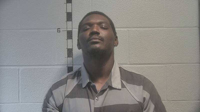 Booking photo of Justin Johnson