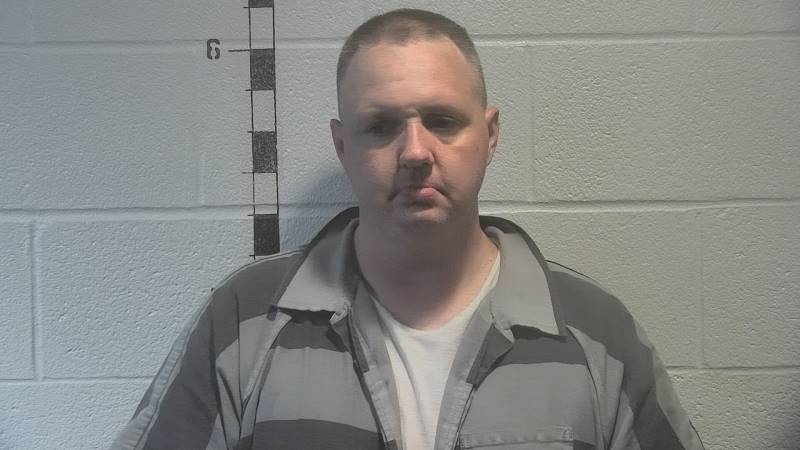 Booking photo of Christopher Stover
