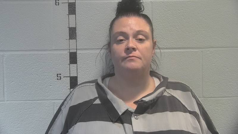 Booking photo of Kimberly Barber