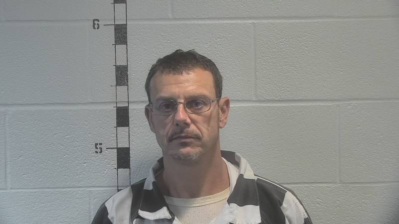 Booking photo of Larry Schell