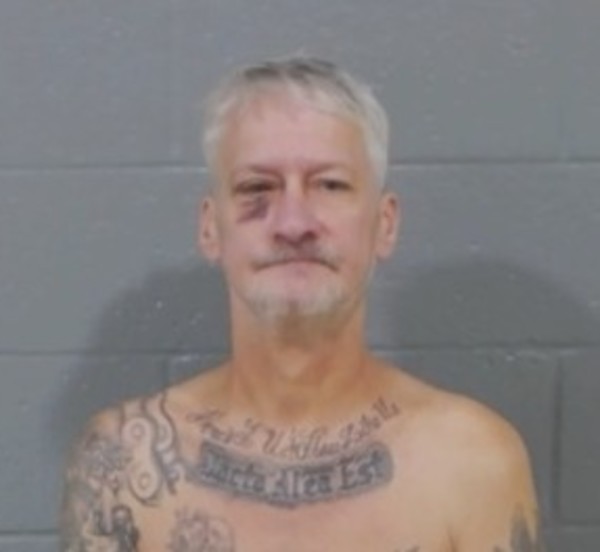 Booking photo of James Meggs