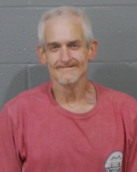 Booking photo of Randy Harkey