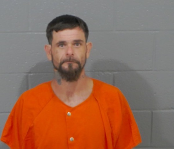 Booking photo of Dustin Barlow