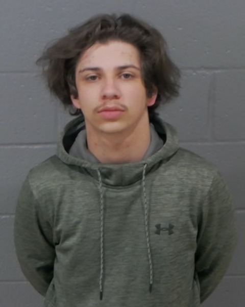 Booking photo of Tyler Barrier