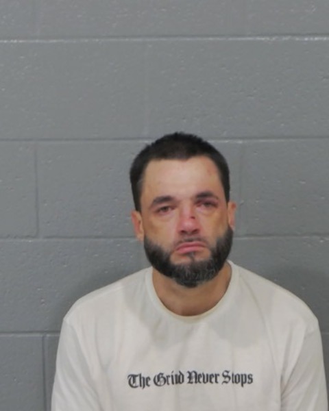Booking photo of Eric Burleson
