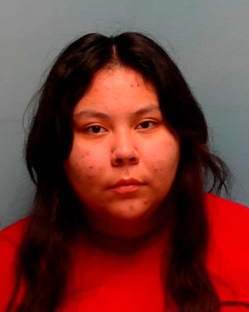 Booking photo of Darlene Whitefeather
