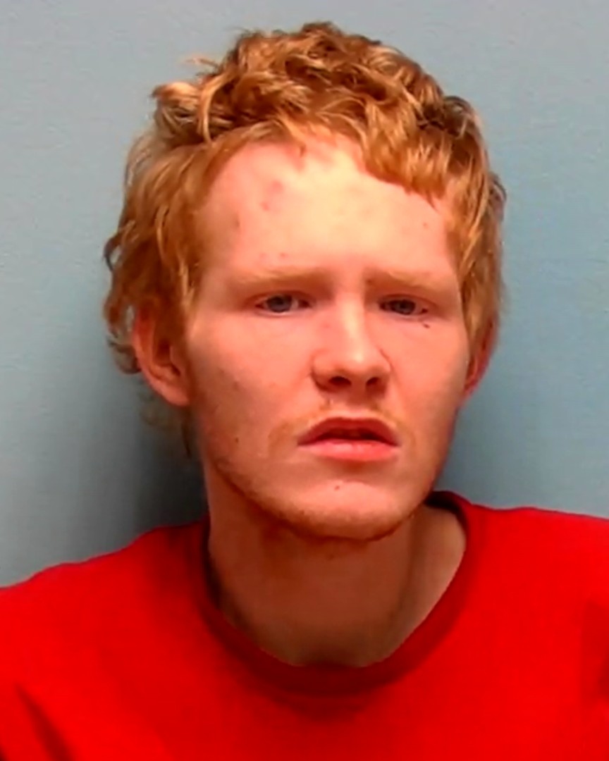 Booking photo of Ethan Burgi