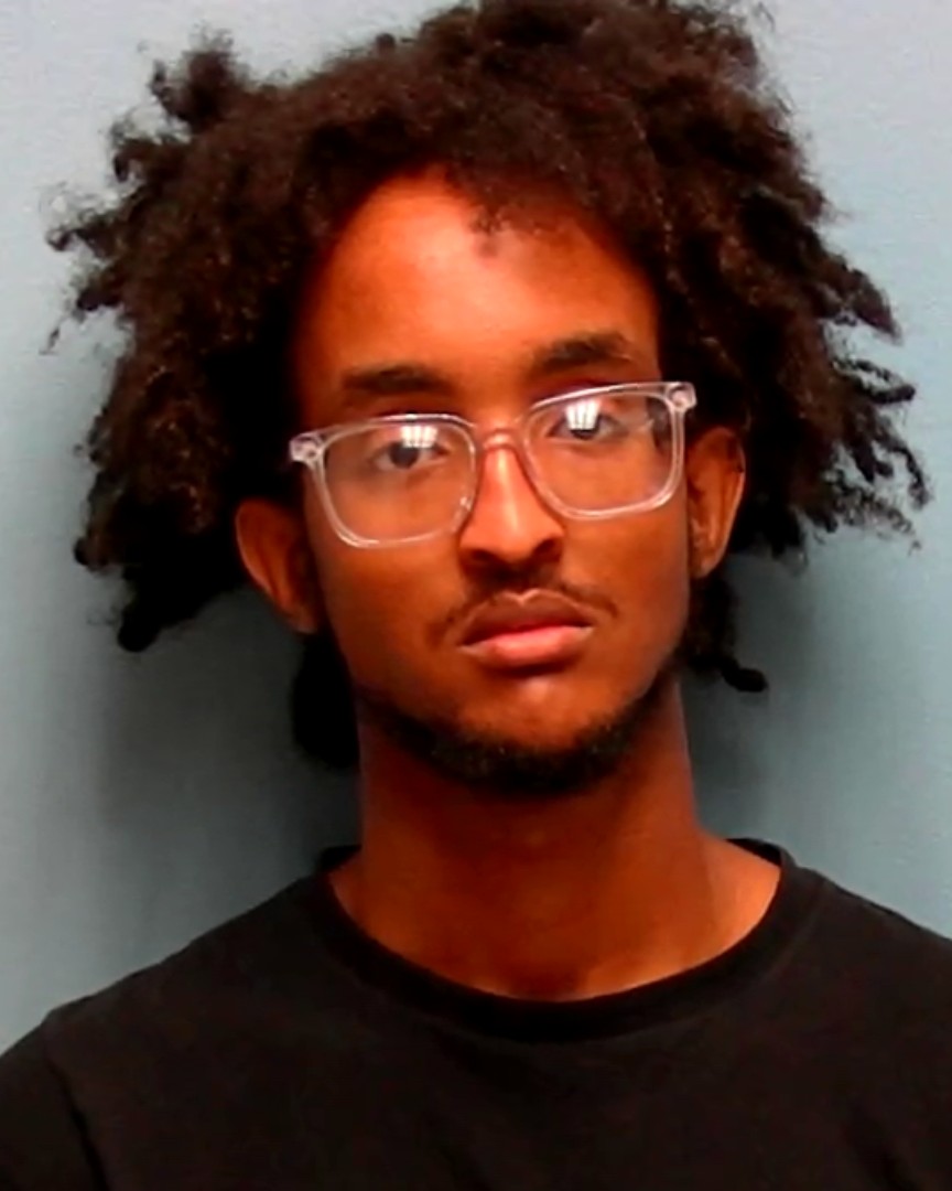 Booking photo of Abukar Hussein