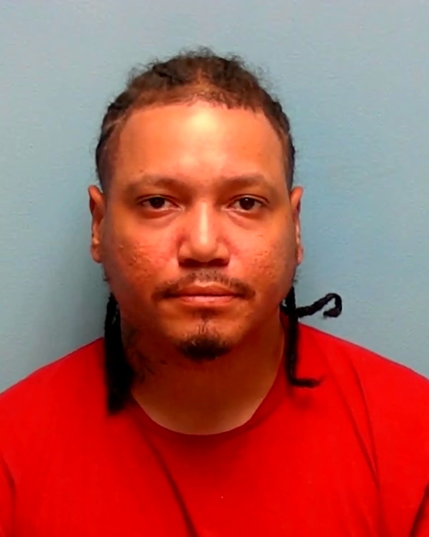 Booking photo of Justin Hughes