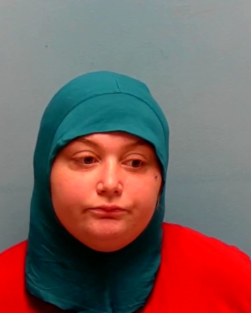 Booking photo of Emily Wellman