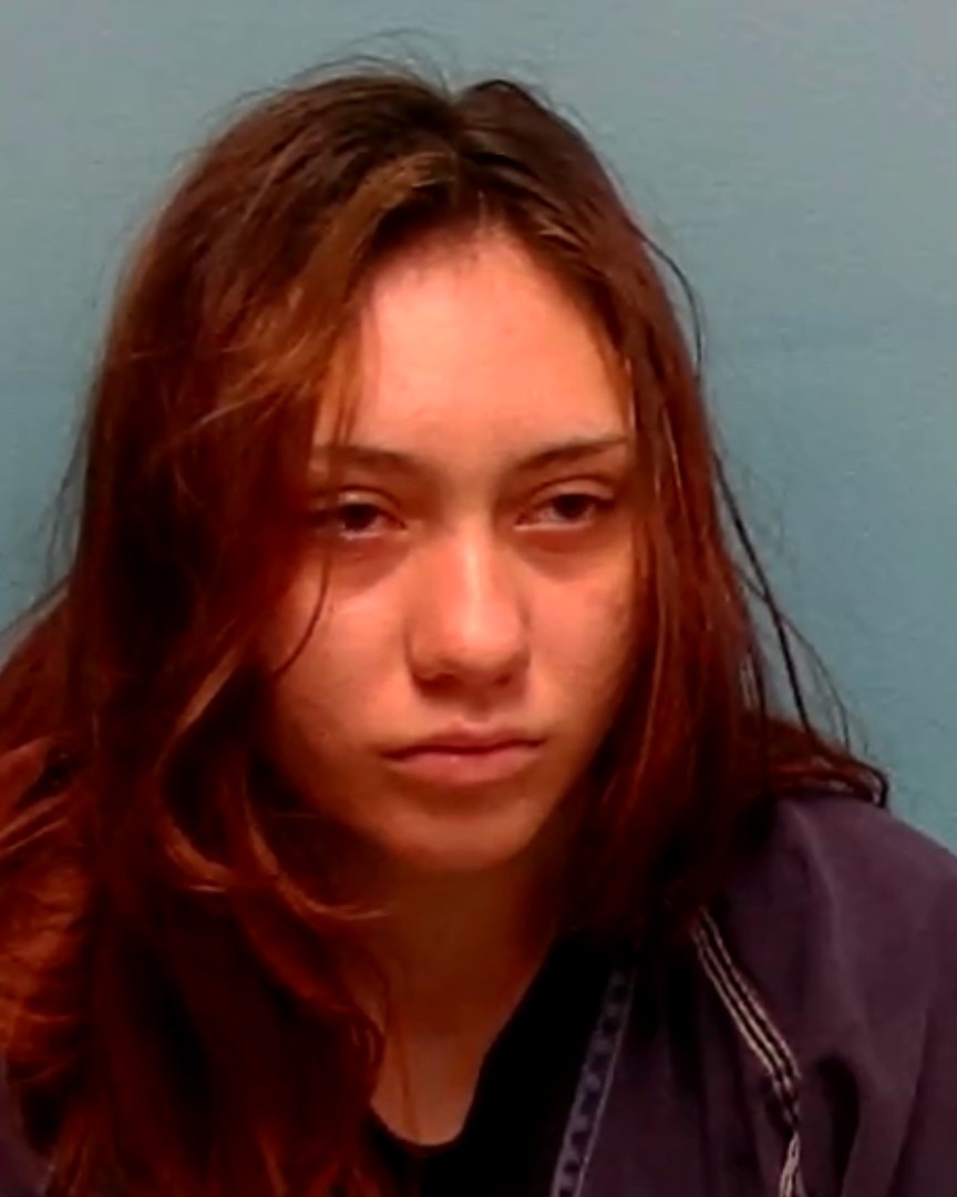 Booking photo of Aiyana Belgarde