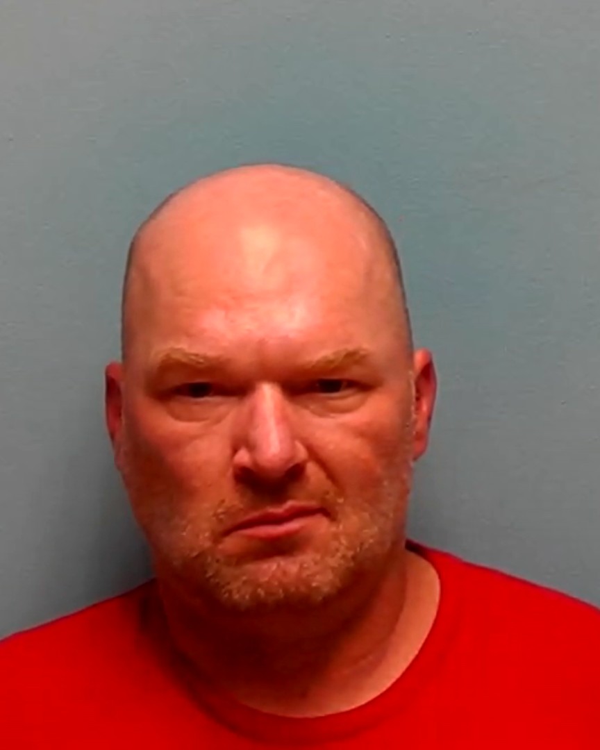 Booking photo of Darrick Hamacher