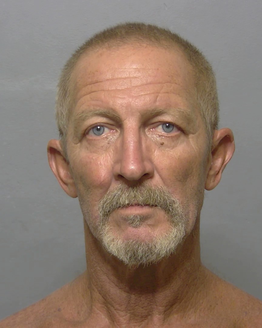 Booking photo of Curt Harvey