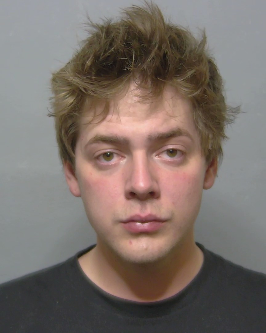 Booking photo of Cameron Rakyta
