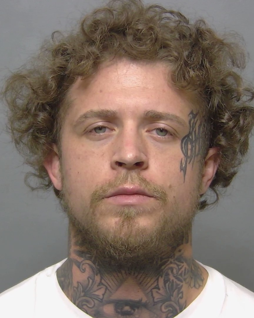 Booking photo of Michael Santos