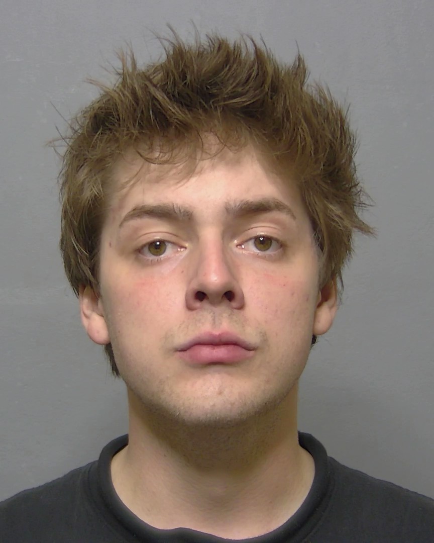 Booking photo of Cameron Rakyta