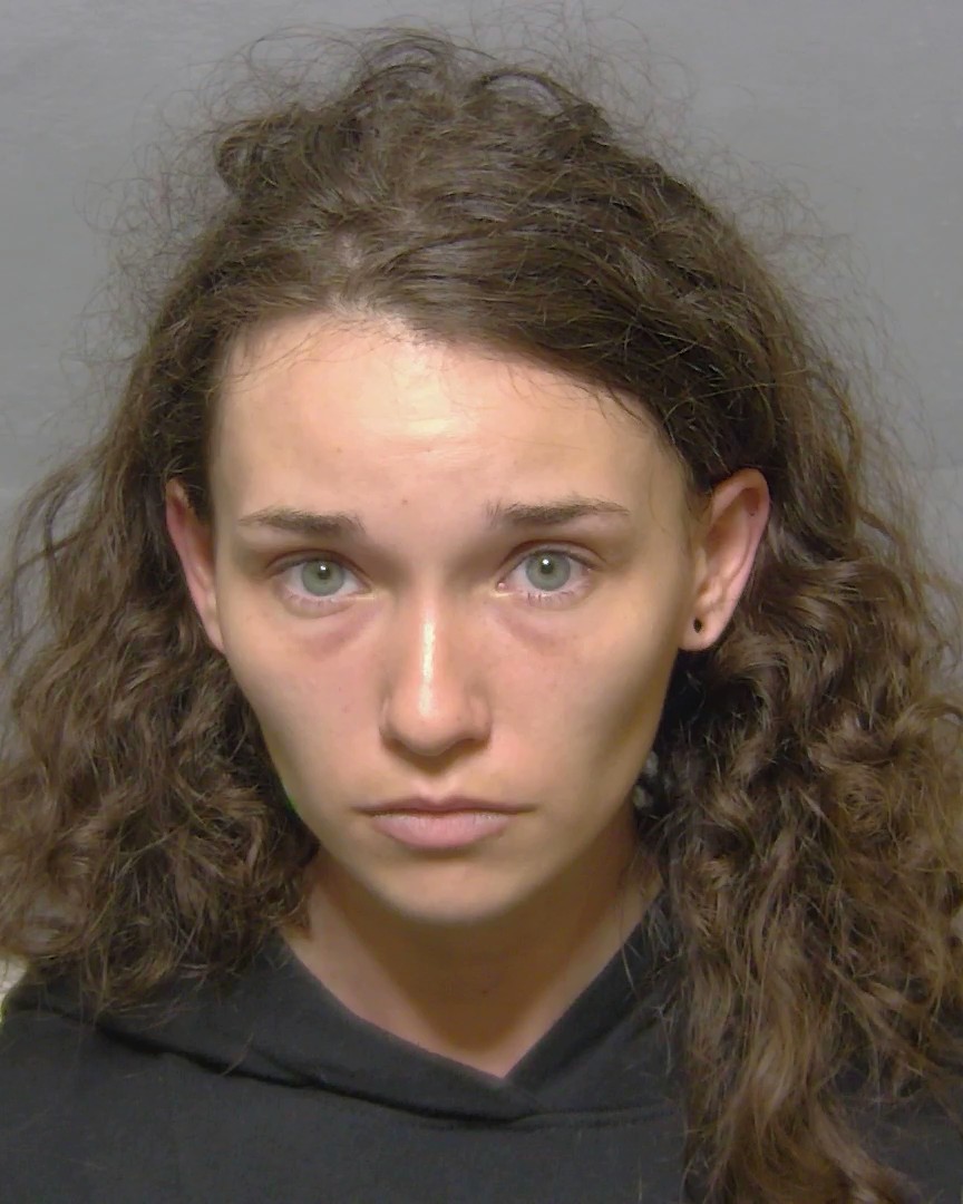 Booking photo of Michelle Schaefer