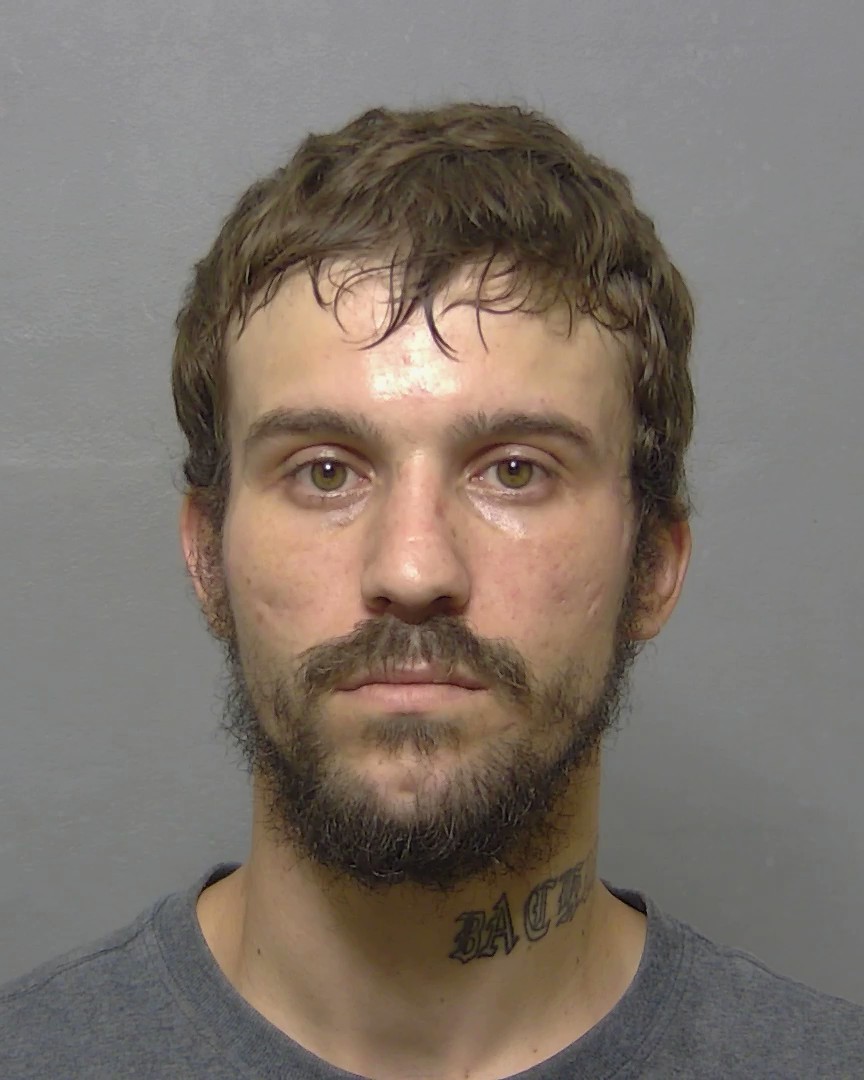 Booking photo of Shawn Backus
