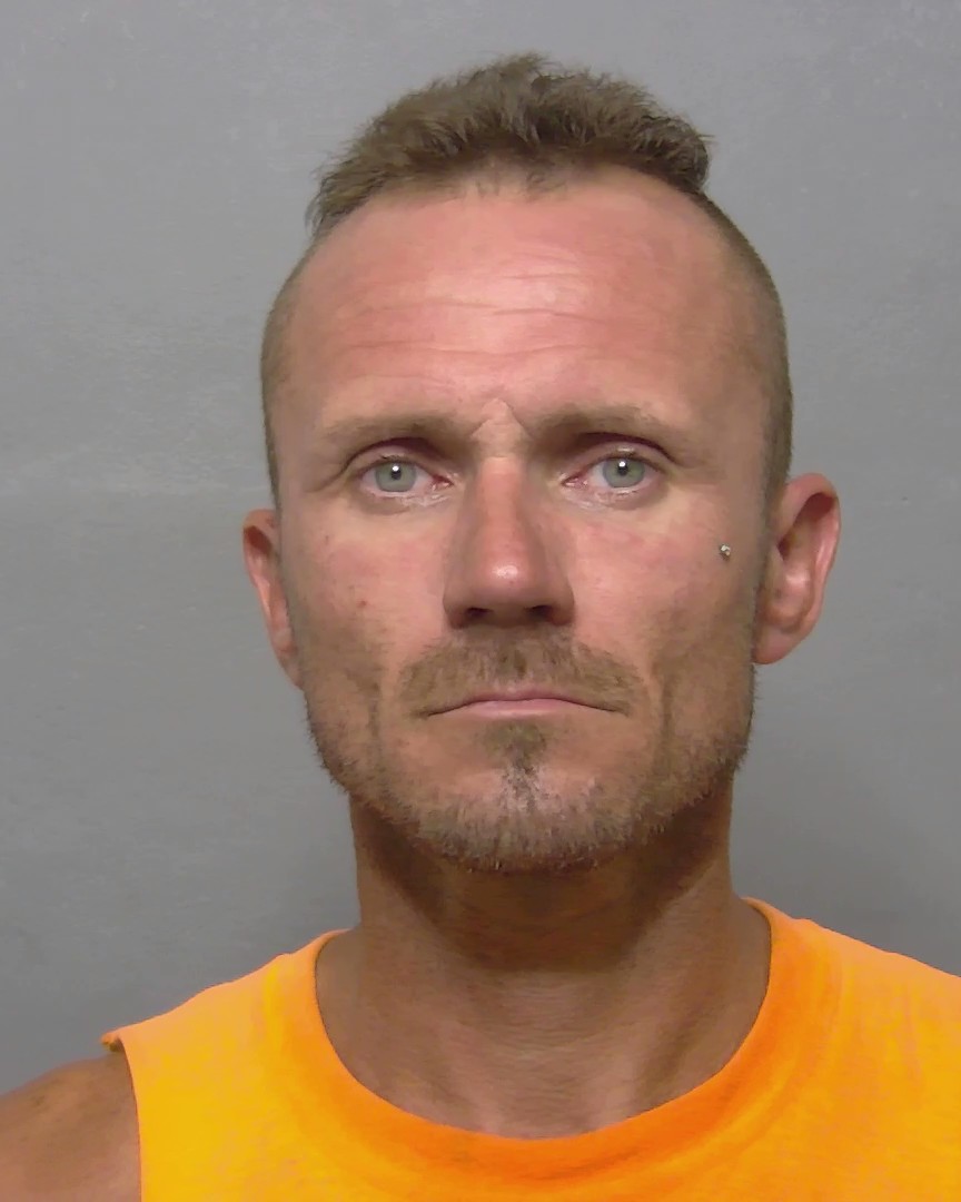 Booking photo of Dan Barnes