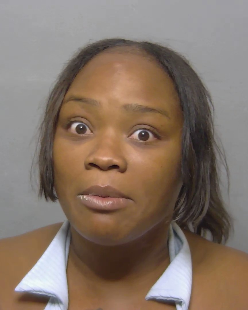 Booking photo of Sha'kerria Mitchell