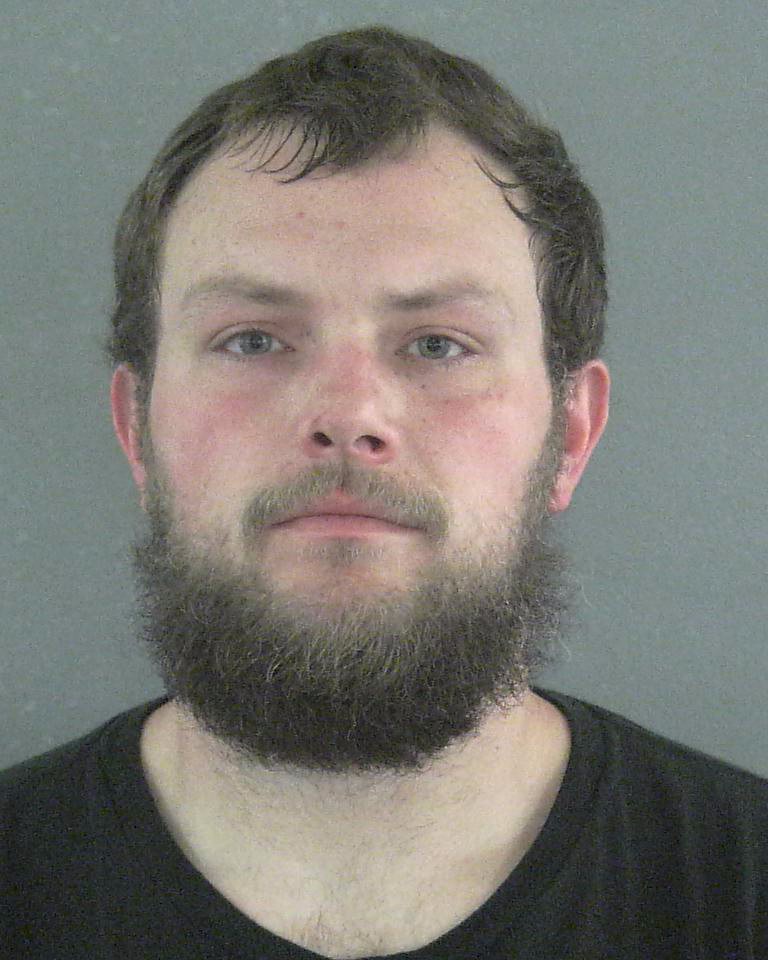 Booking photo of Jared Brown