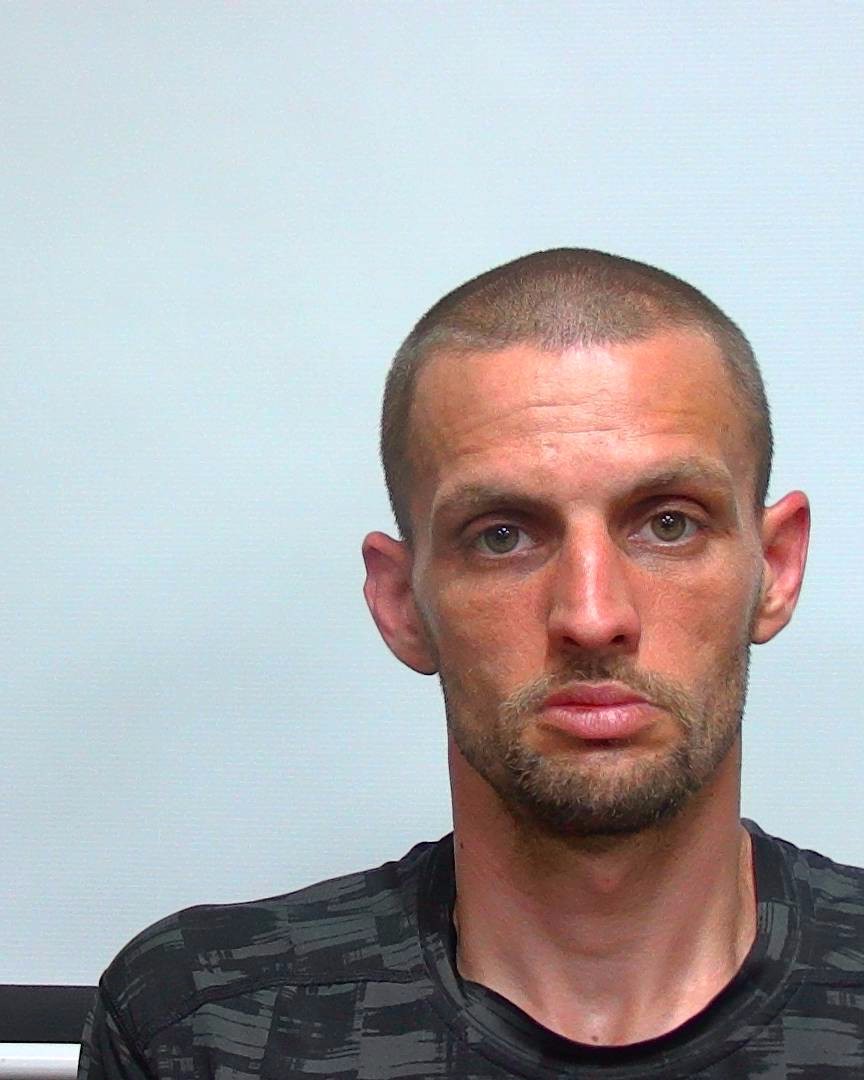 Booking photo of Anthony Burns