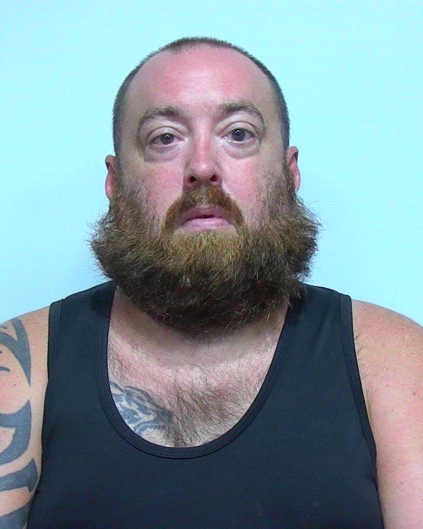 Booking photo of Jeremy Thomas