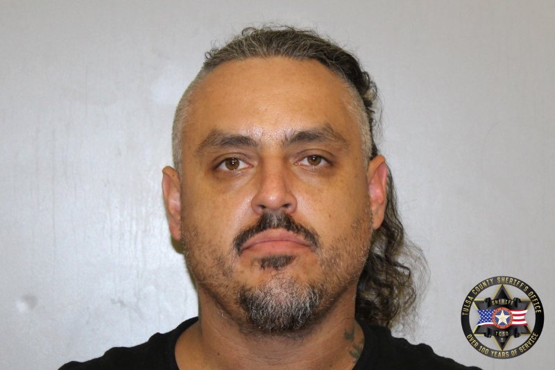 Booking photo of Dustin Harjo
