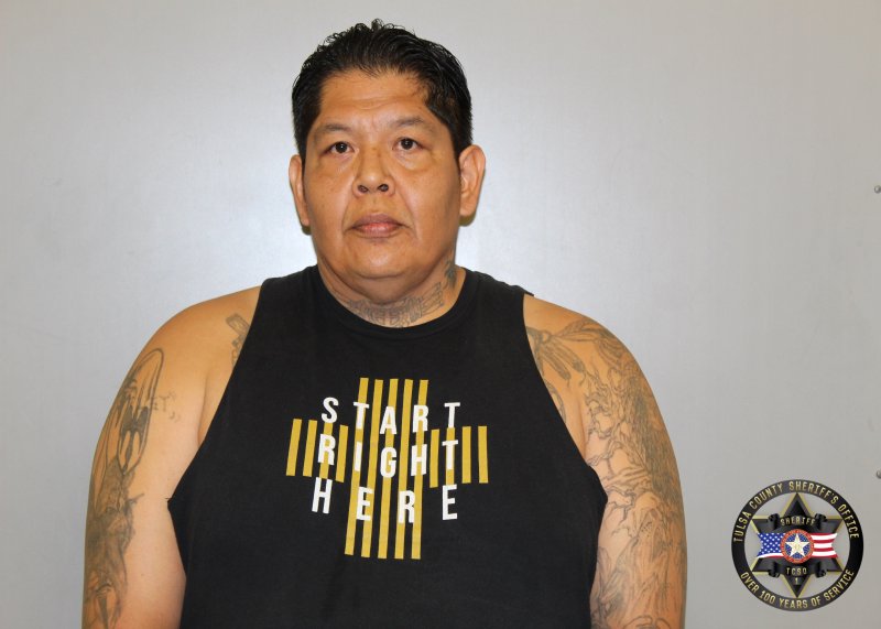 Booking photo of Jimmy Harjo