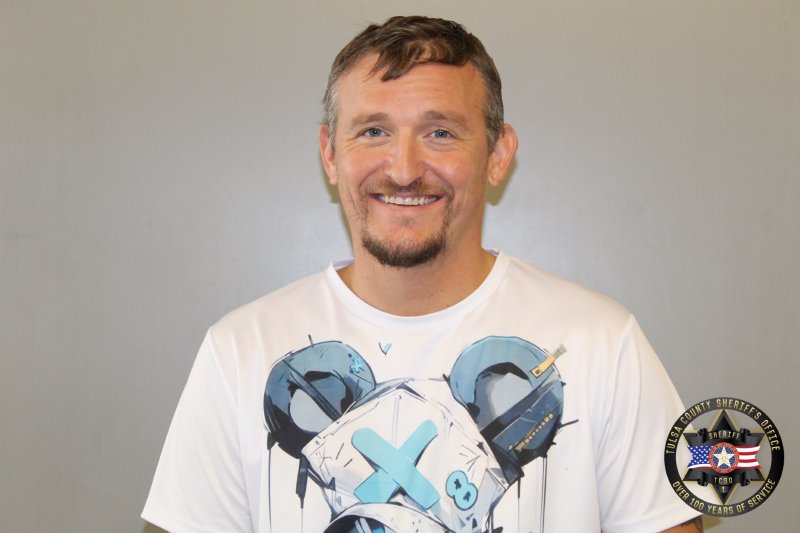 Booking photo of Garrett Pennington