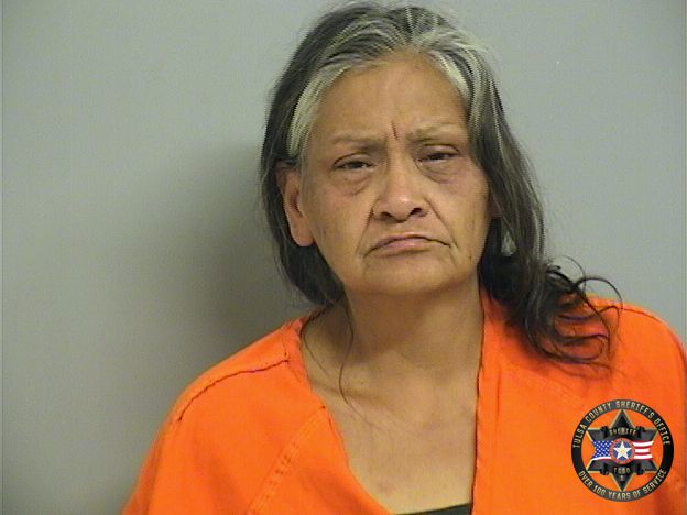 Booking photo of Mary Rhodd