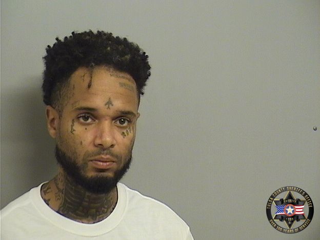 Booking photo of Korey Powell