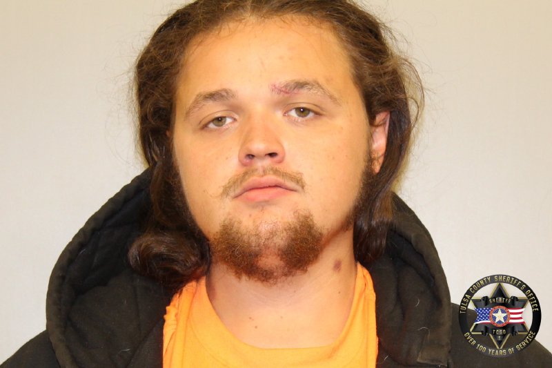 Booking photo of Nathan Bacon