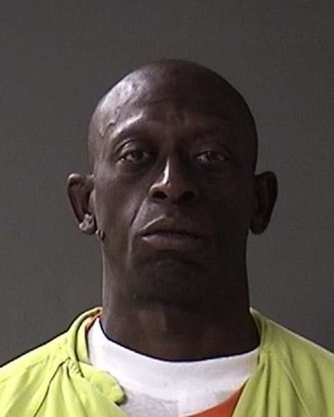 Booking photo of Rahsaan Perry