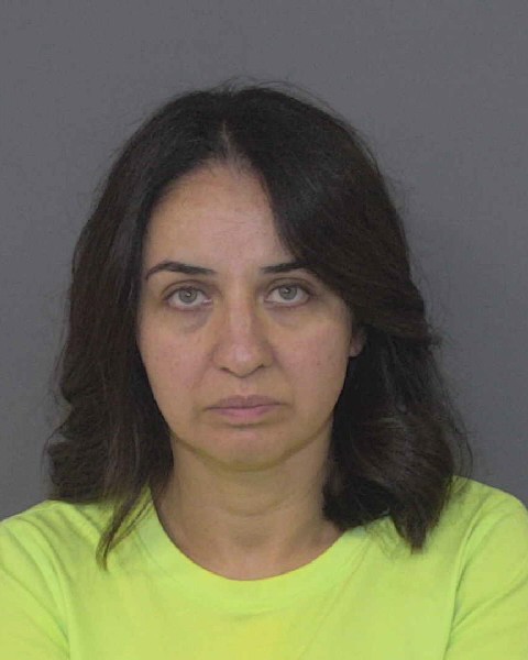 Booking photo of Iuliia Avsadzhanishvili