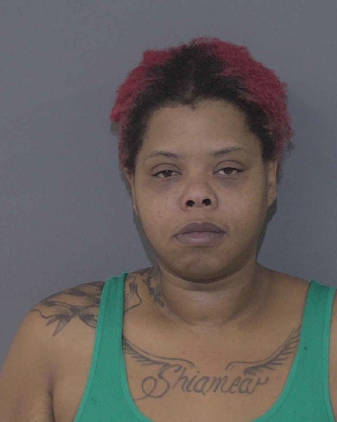 Booking photo of Adrienne Huntley