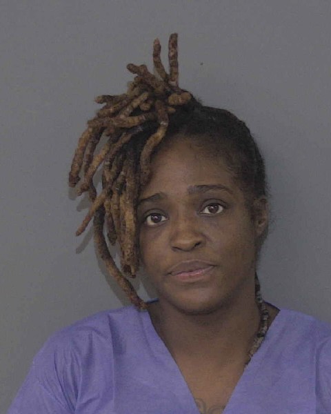 Booking photo of Aliyia Evans