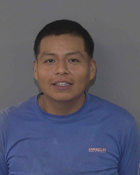 Booking photo of Marco Manzano Hernandez