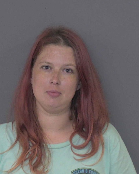 Booking photo of Amber Wolfe
