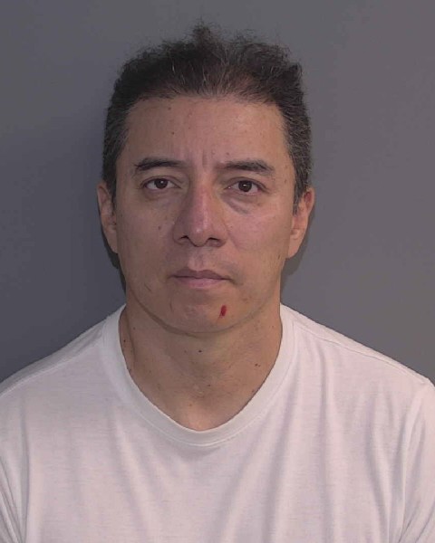 Booking photo of Christian Sampedro