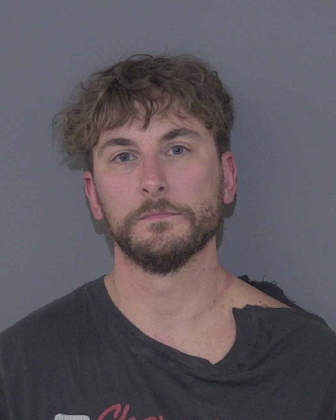 Booking photo of Christopher Hayward