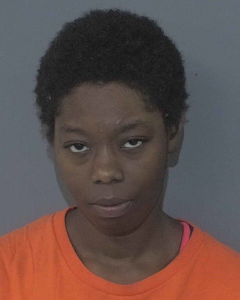 Booking photo of Faith Dunlap